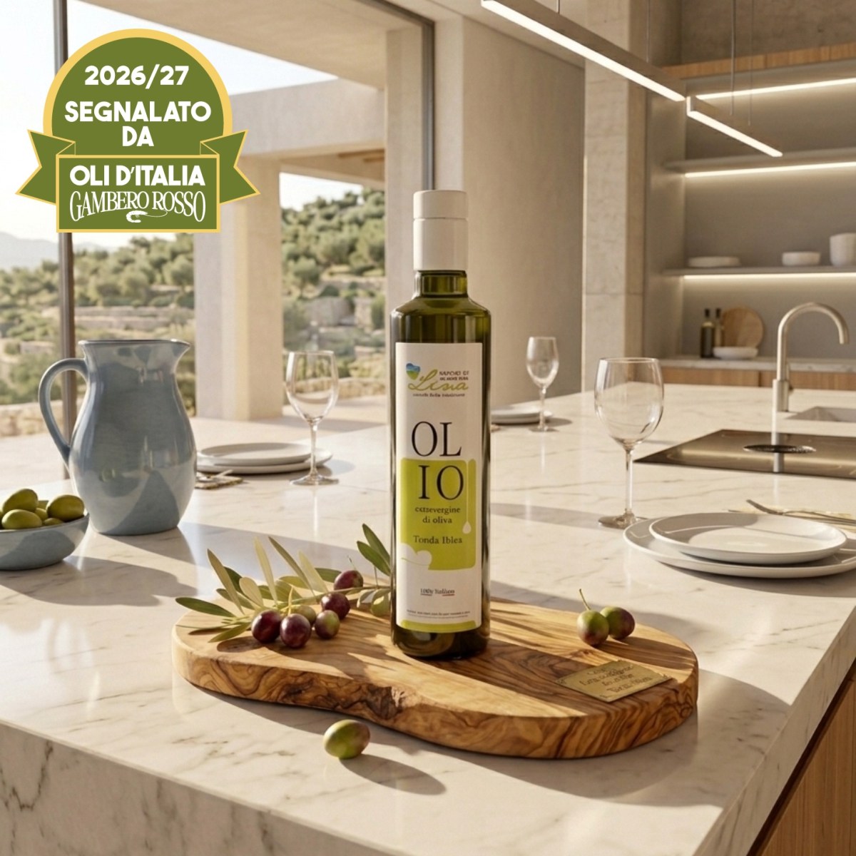 Olio Extravergine di oliva monocultivar Tonda Iblea 500ml