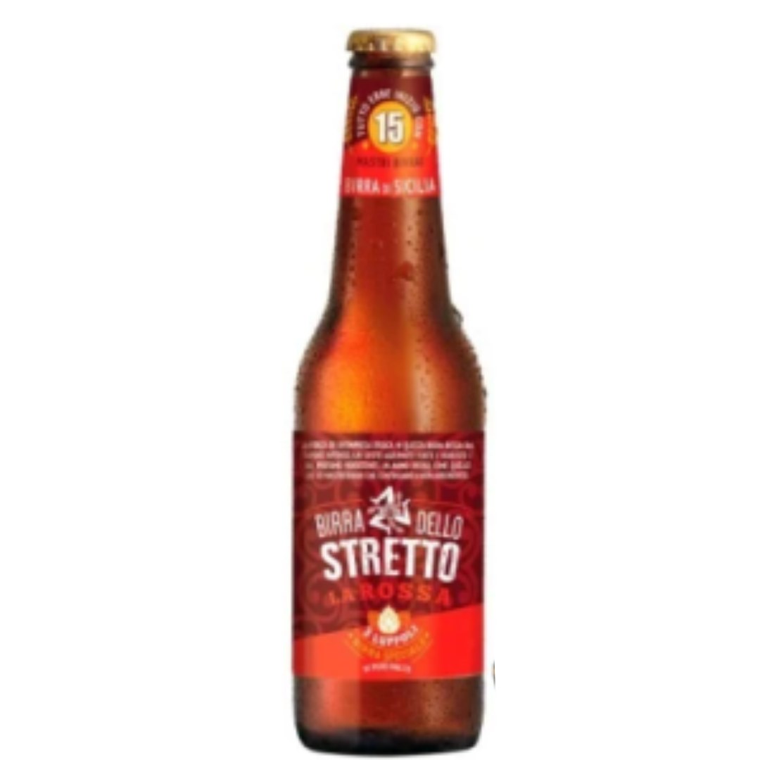 Birra dello Stretto La Rossa - Confezione 6 bottiglie 33cl