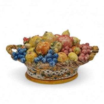 Centrotavola Cesto frutta cm 55