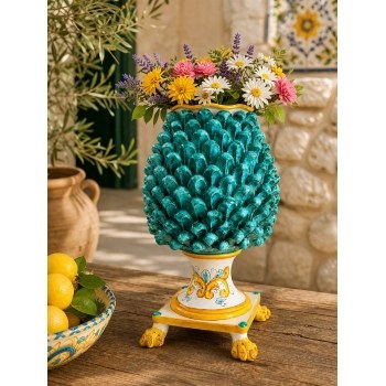 Portafiori Pigna cm 40 Verde