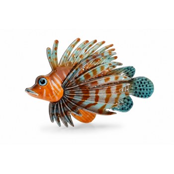 Pesce Ceramica Scorpione cm 15
