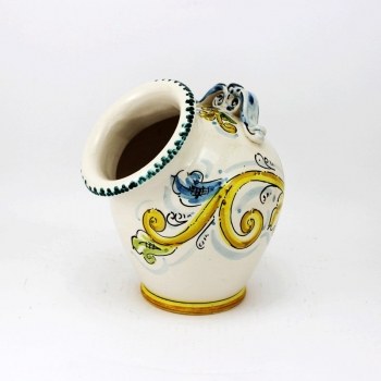 Portasale in ceramica Giallo