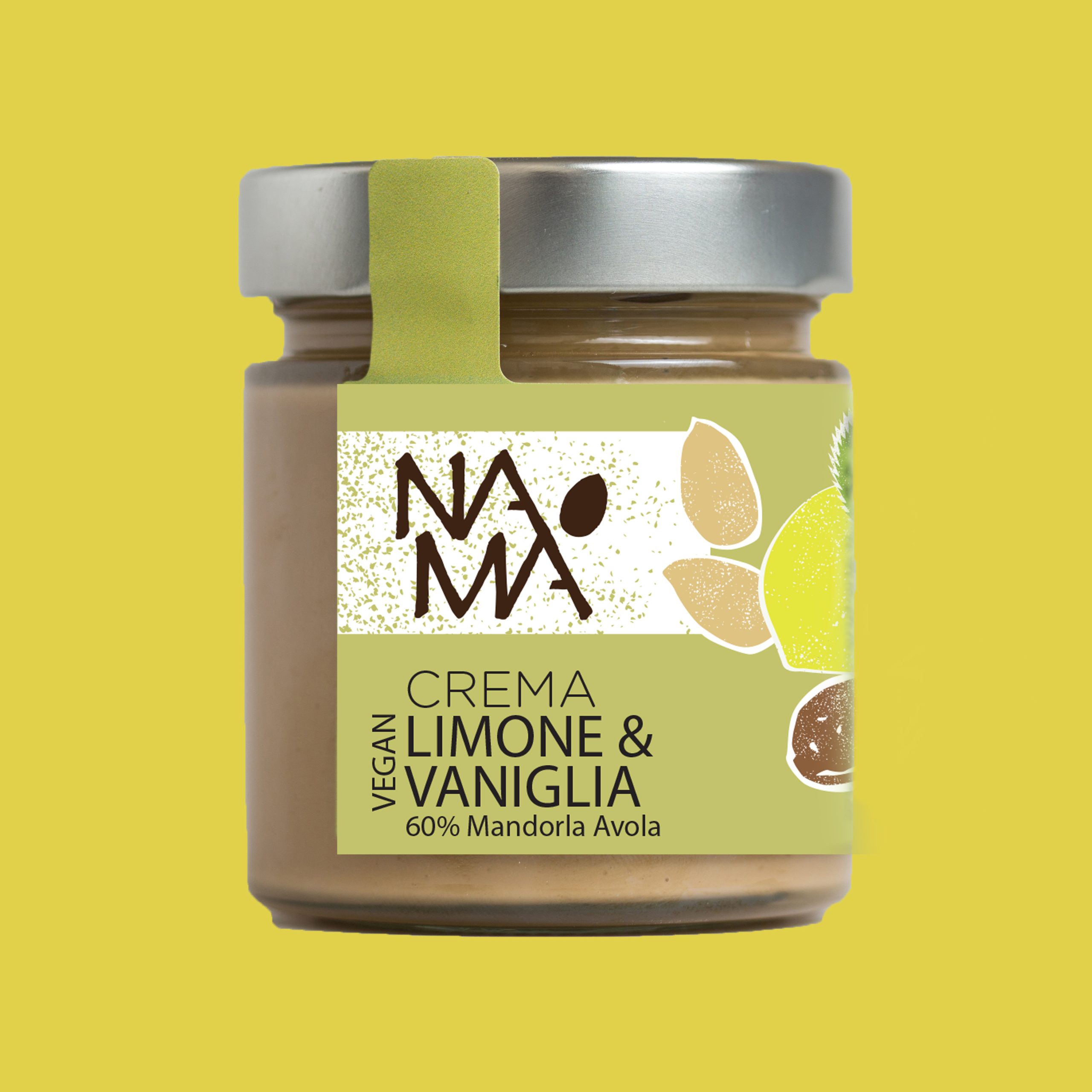 Crema Limone e Vaniglia Senza Lattosio
