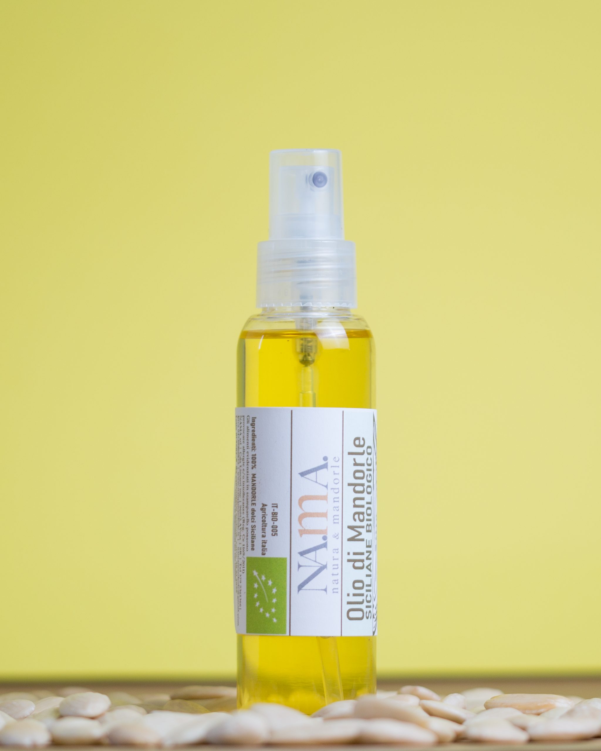 Olio BIO di Mandorle Alimentare Puro al 100%