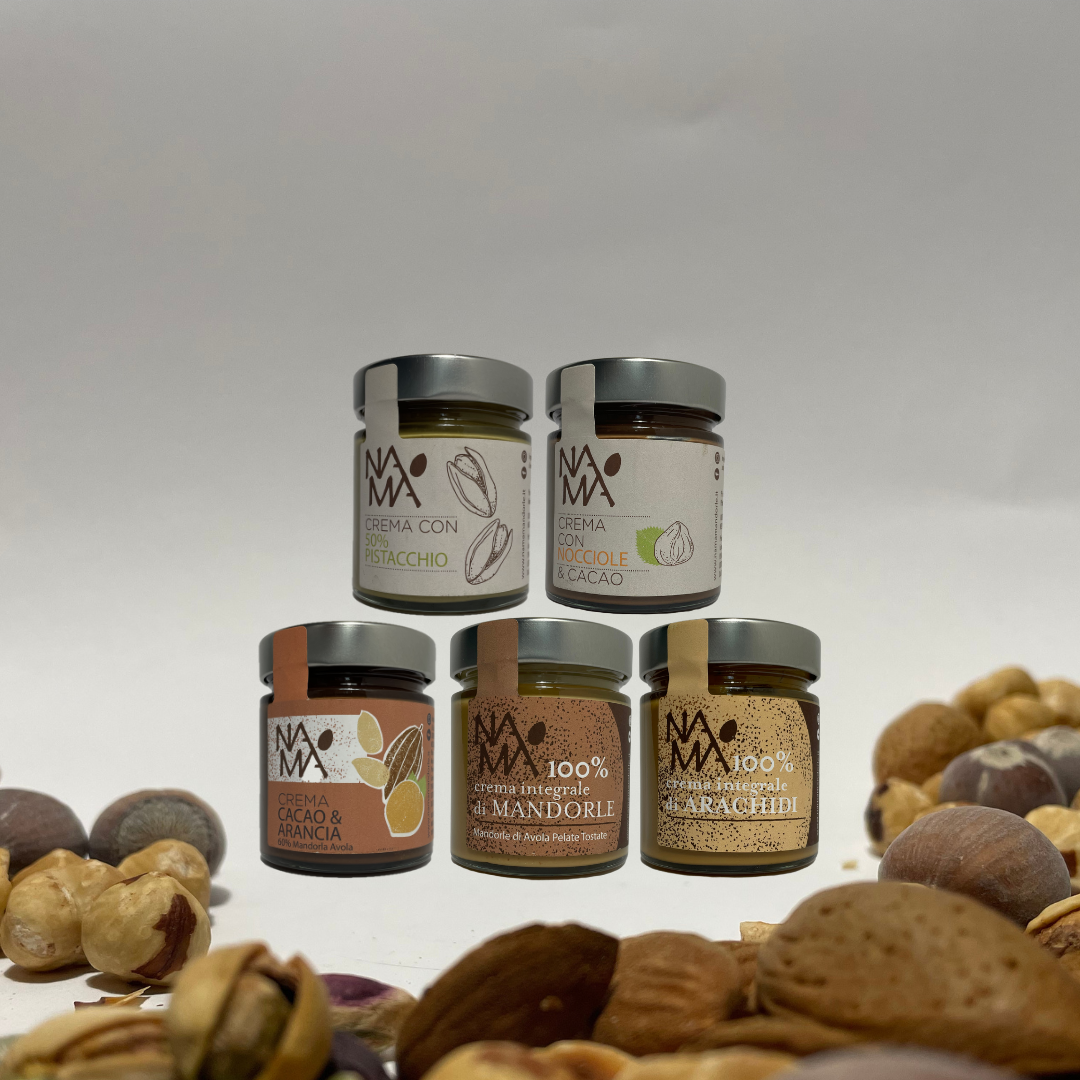 Box Creme Spalmabili Senza Lattosio, 5 Gusti Diversi