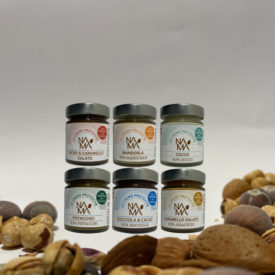 Box 6 Creme Proteiche di Frutta Secca