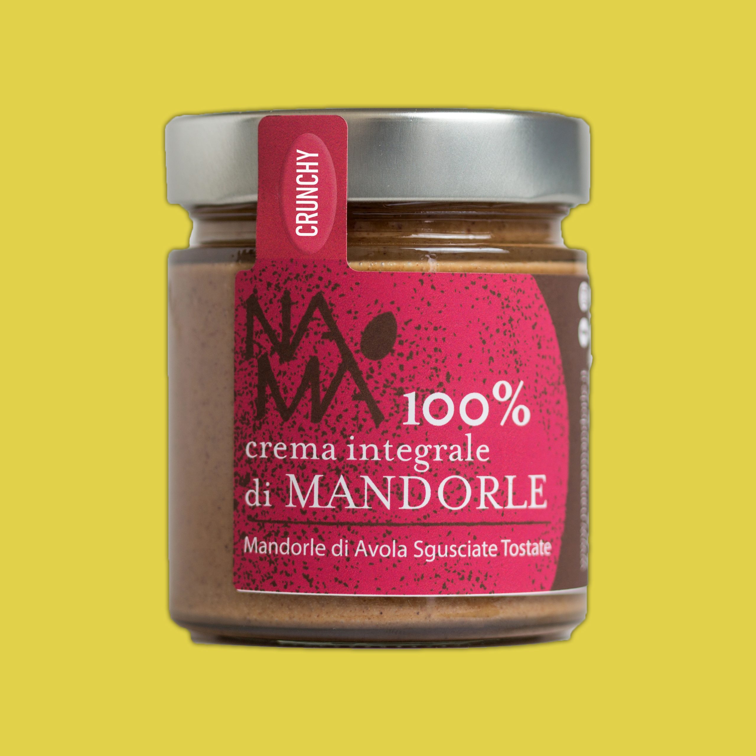 Crema Crunchy di Mandorle Avola sgusciate e tostate