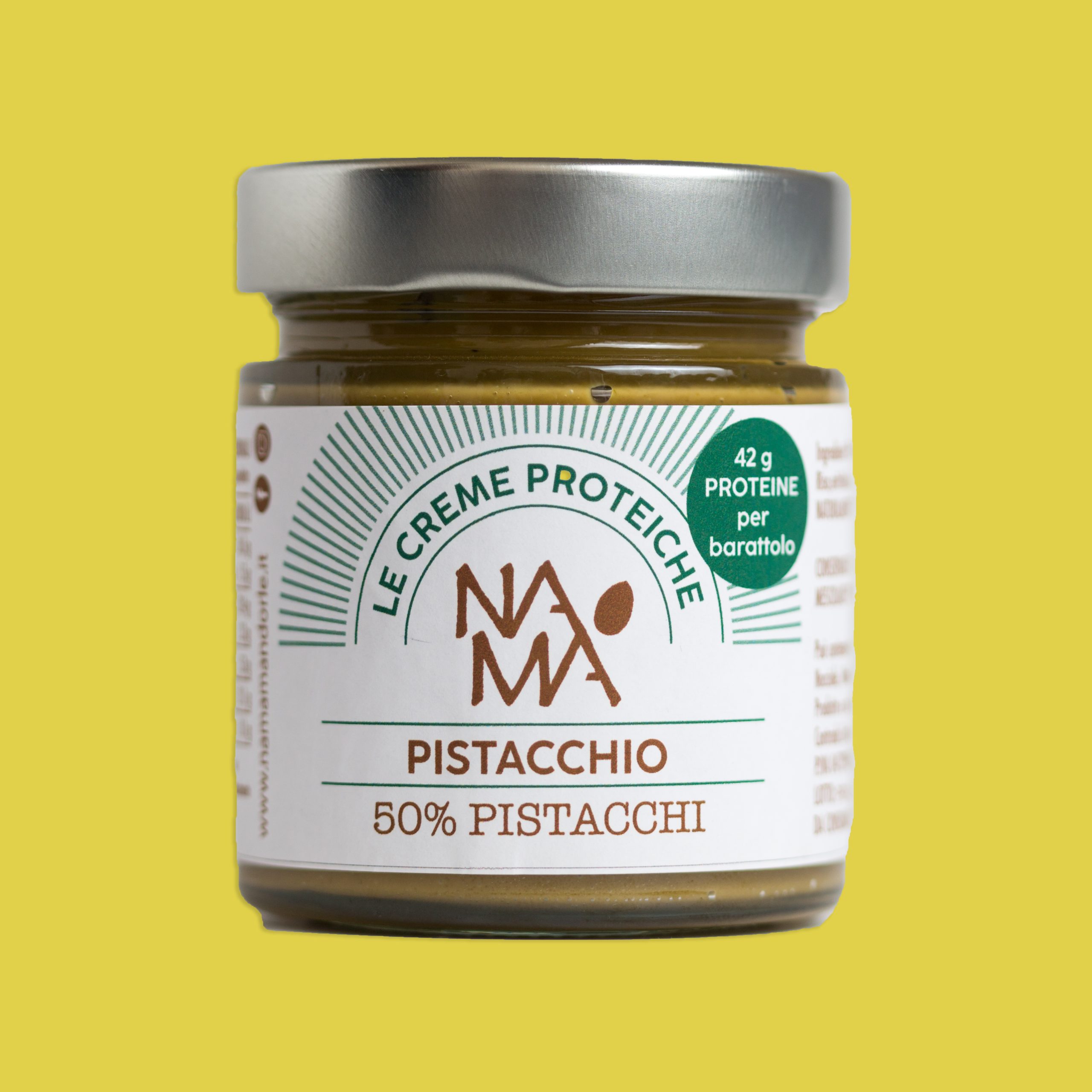 Crema Proteica al Pistacchio