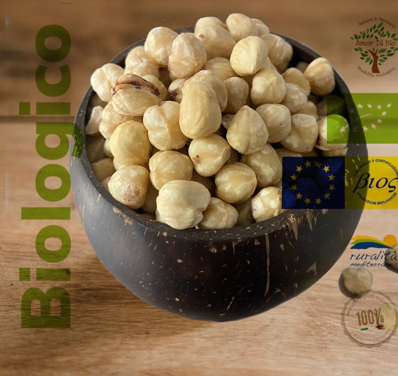 Nocciole Tostate Biologiche