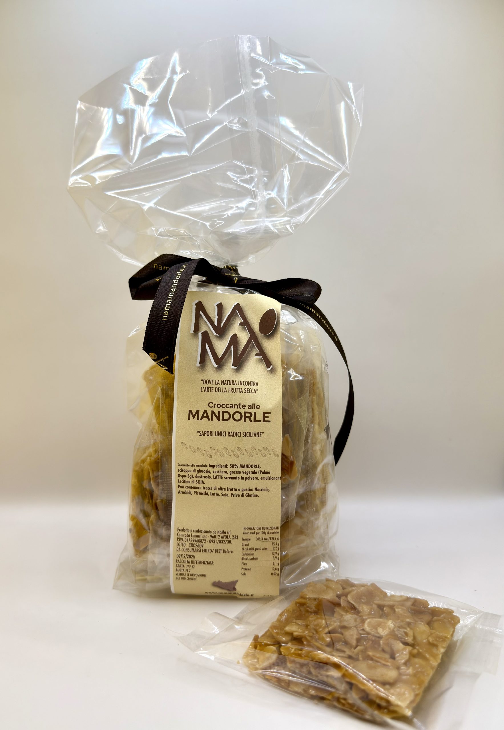 Croccante alle Mandorle Siciliano Artigianale 250g
