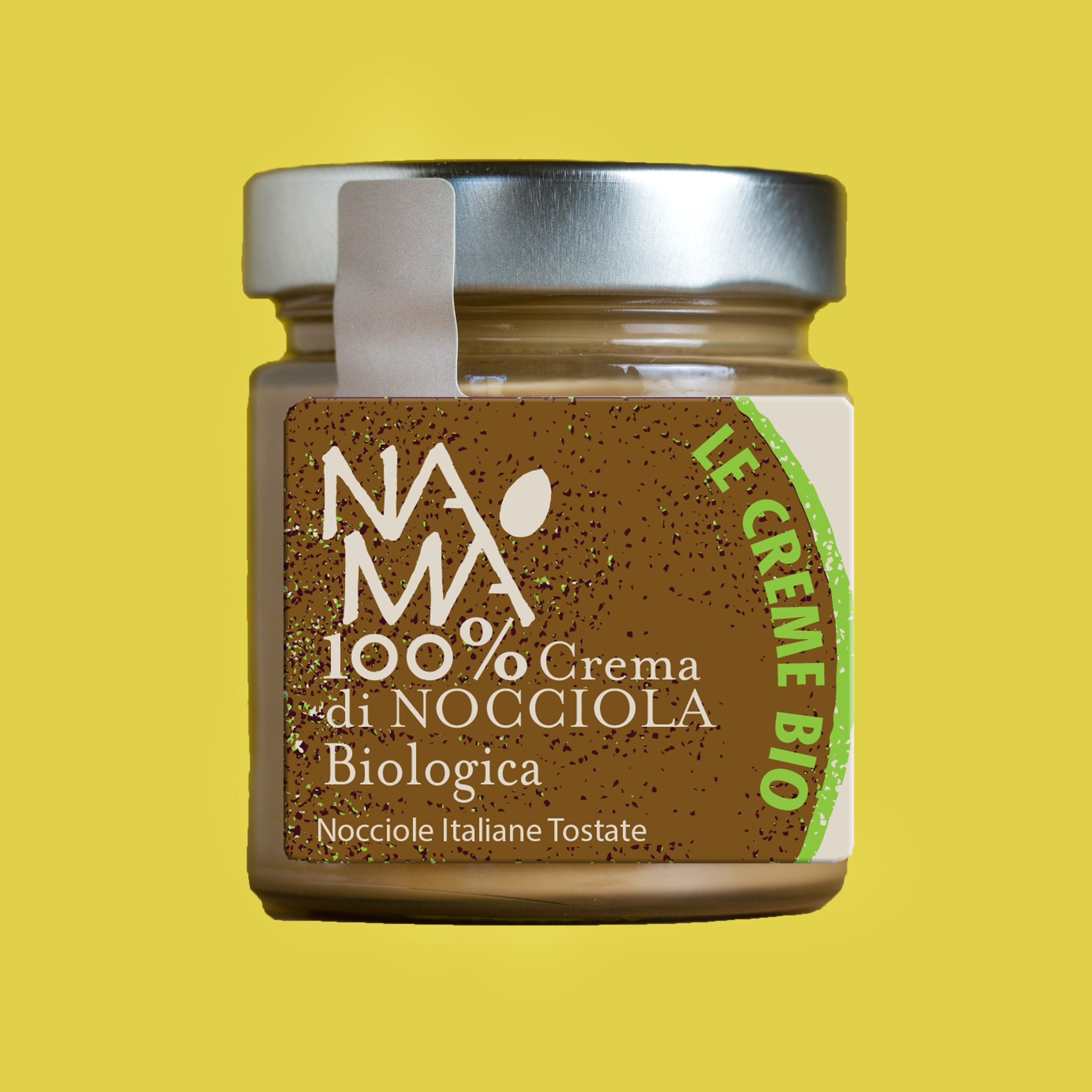 100% Crema di Nocciola Biologica Italia