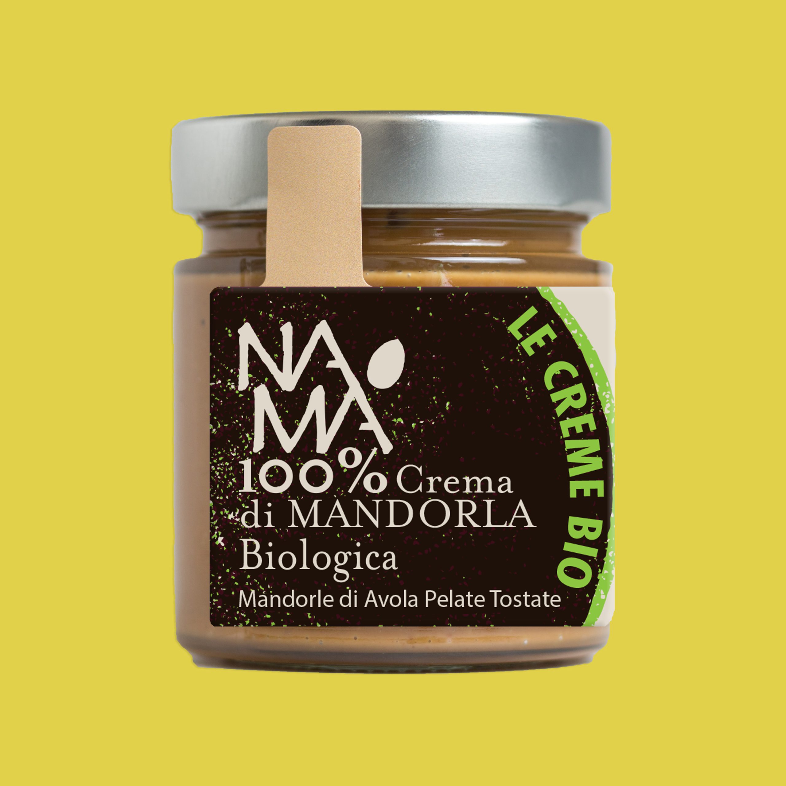 100% Crema di Mandorle Pelate e Tostate Bio