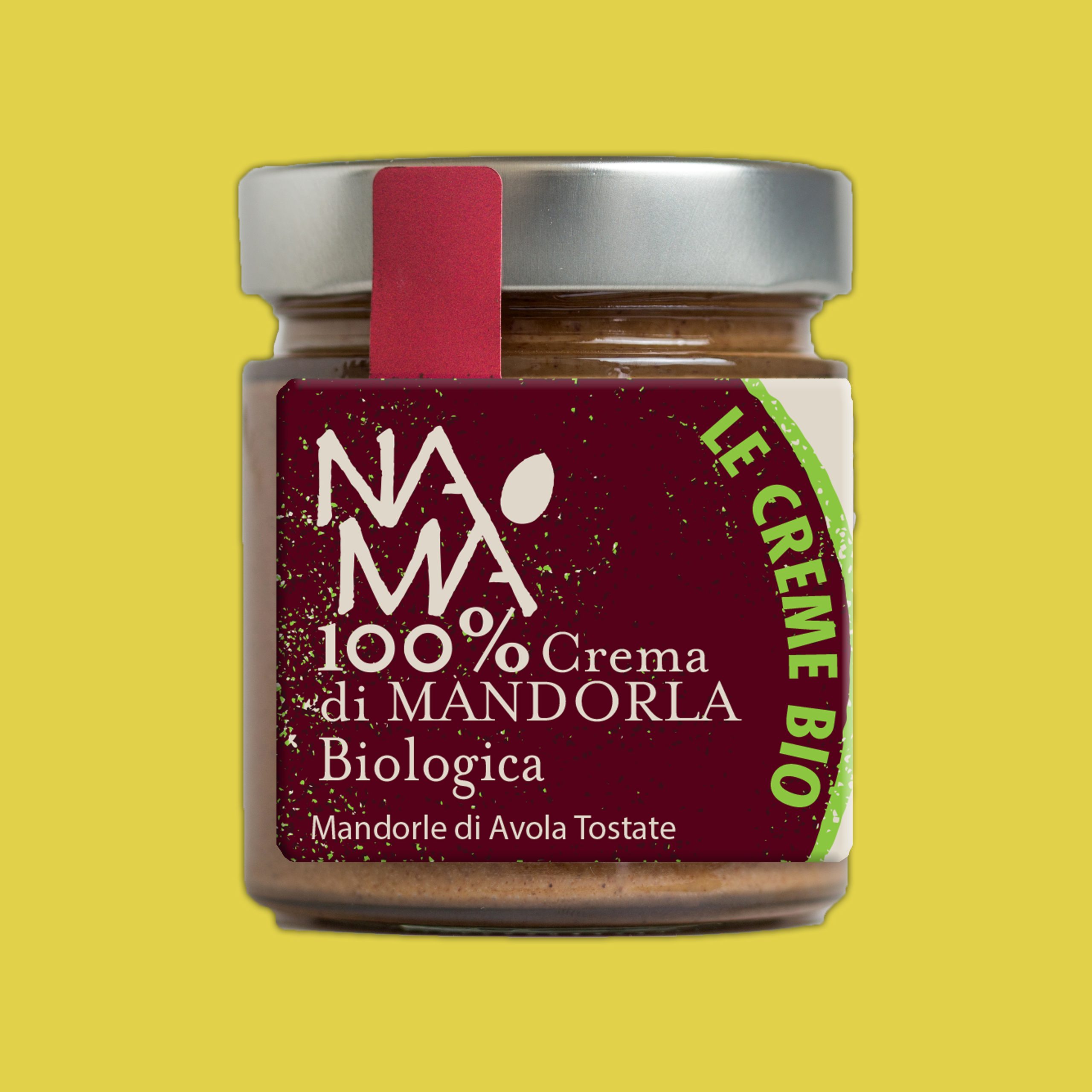 Crema di Mandorle Tostate Biologica