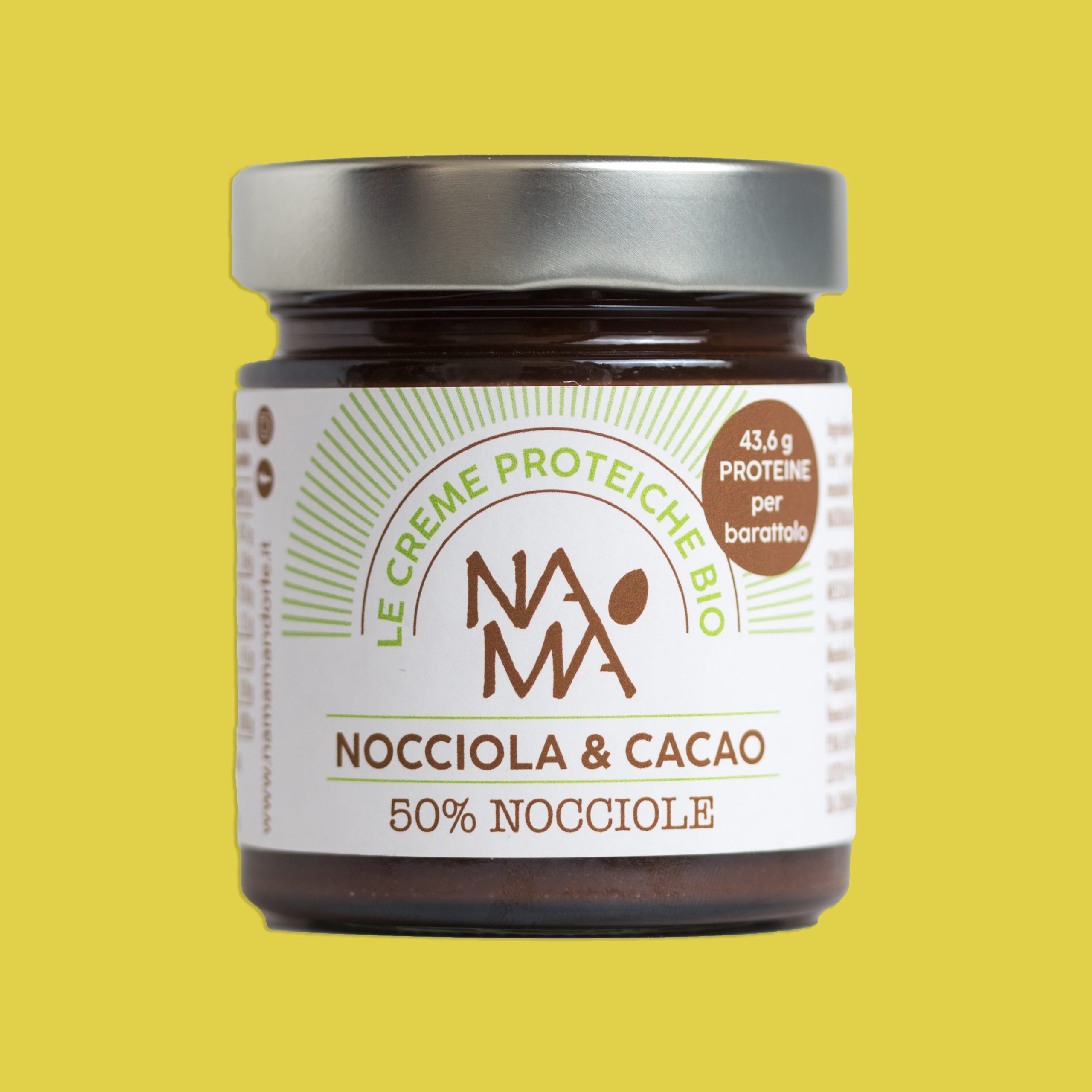 Crema Proteica di Nocciole e Cacao Bio da Spalmare