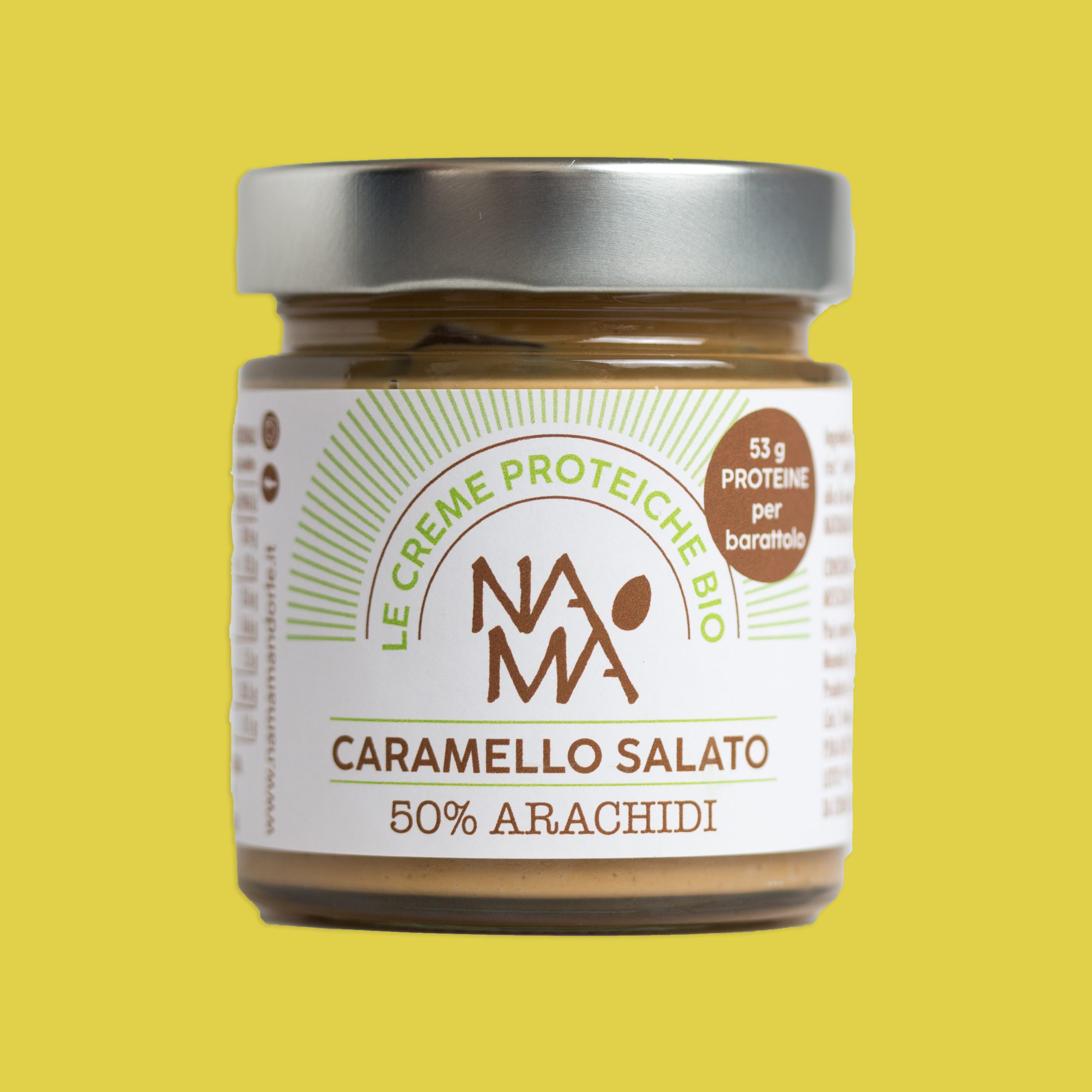 Crema Proteica Bio al Caramello Salato e Arachidi