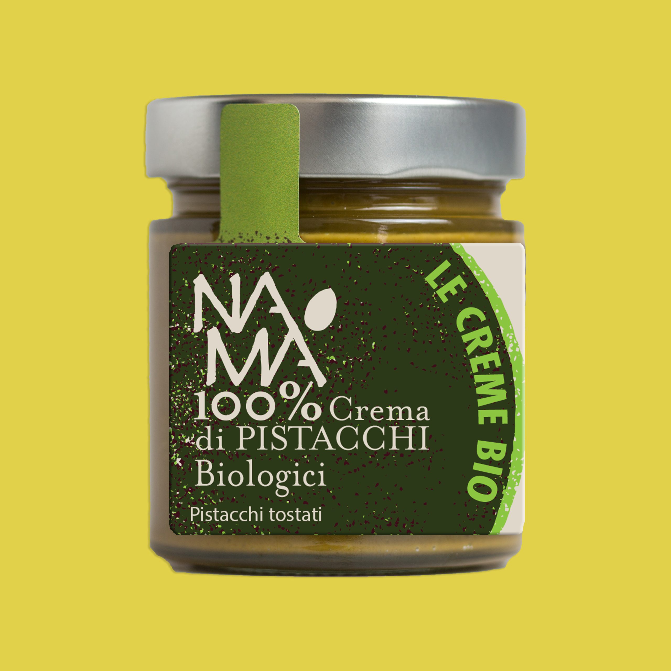 100% Crema di Pistacchi Biologici