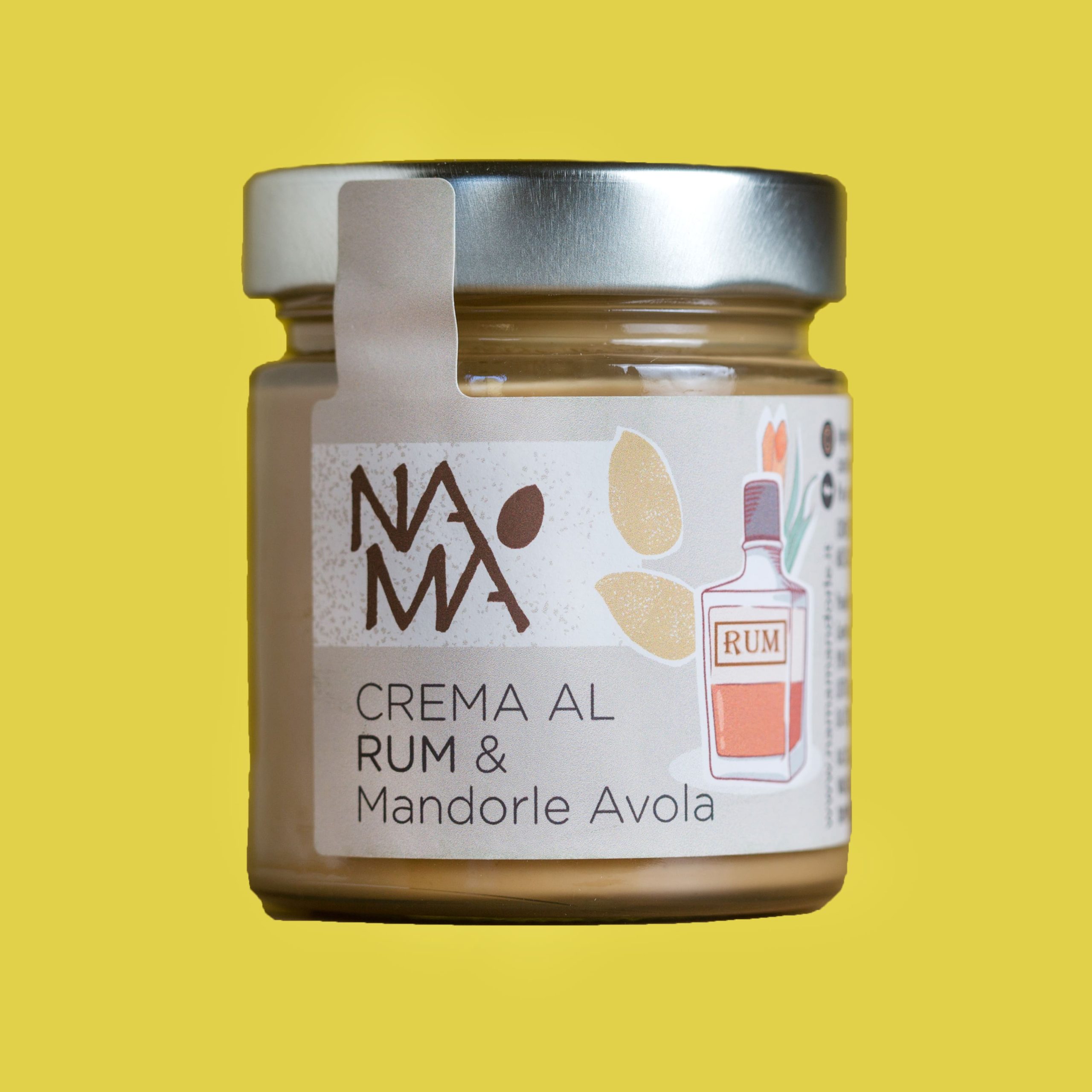 Crema al Rum e Mandorla di Avola