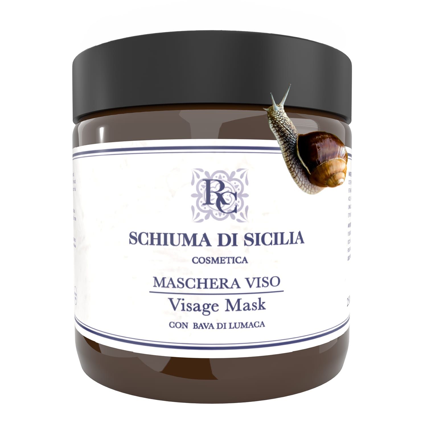 Maschera Argilla Bianca Viso alla Bava di lumaca 250 ml
