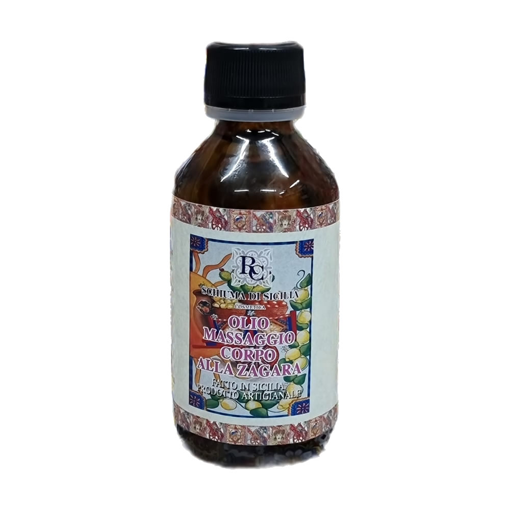 Olio massaggio corpo alla zagara di Sicilia
