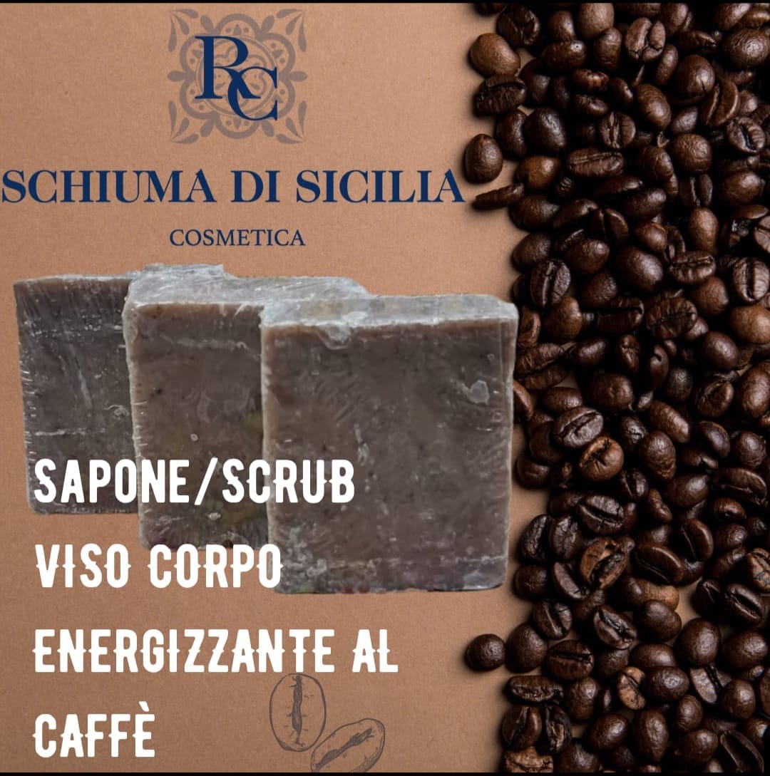 Sapone/Scrub viso corpo energizzante al caffè