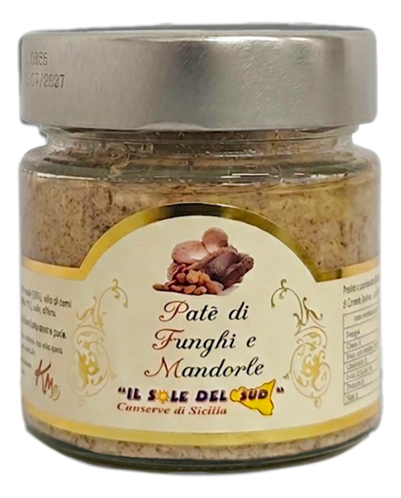 Patè di Funghi e Mandorle