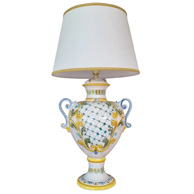 Lume in ceramica Grande con manici .