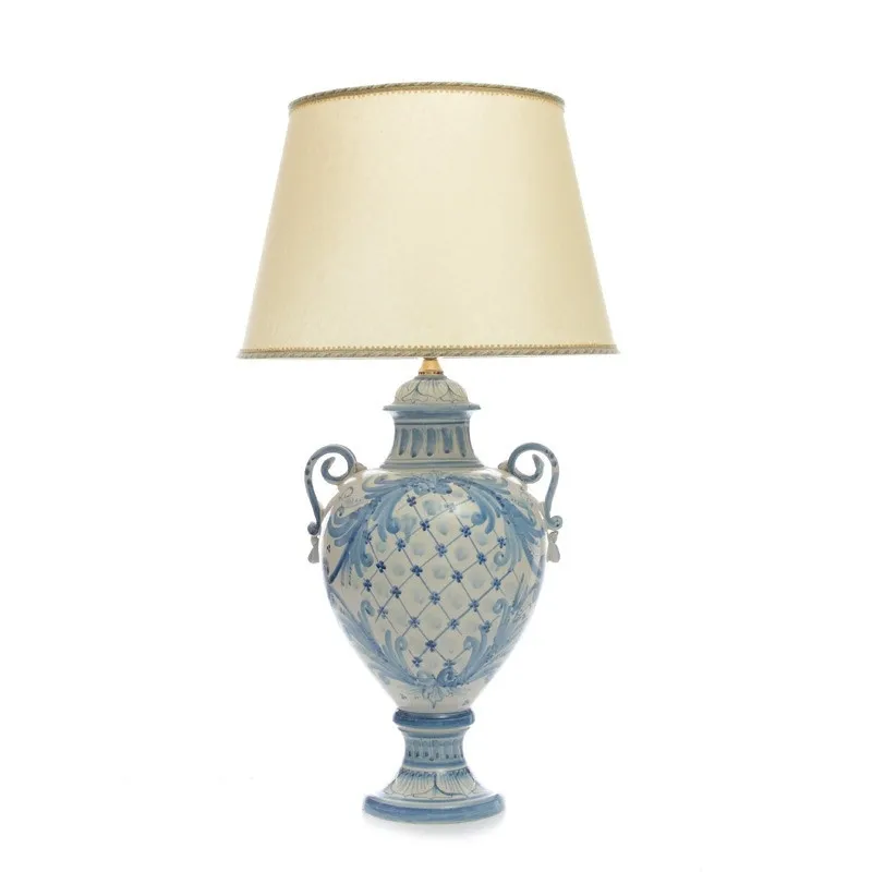 Lume in ceramica Grande con manici.