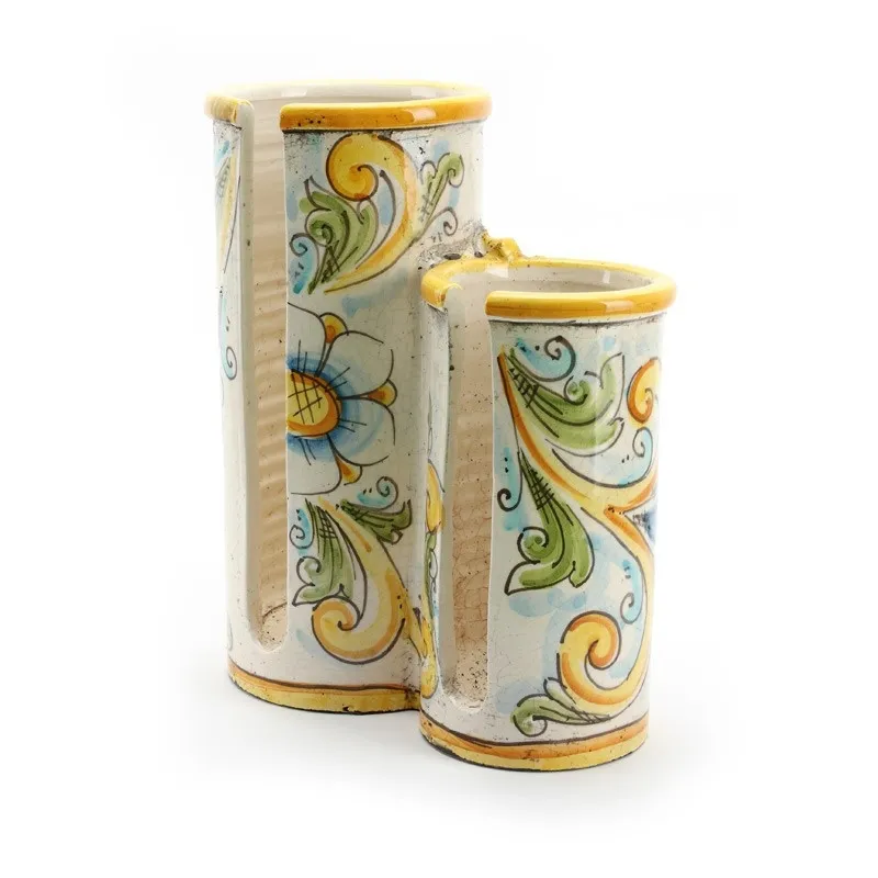 Portabicchieri in ceramica Doppio