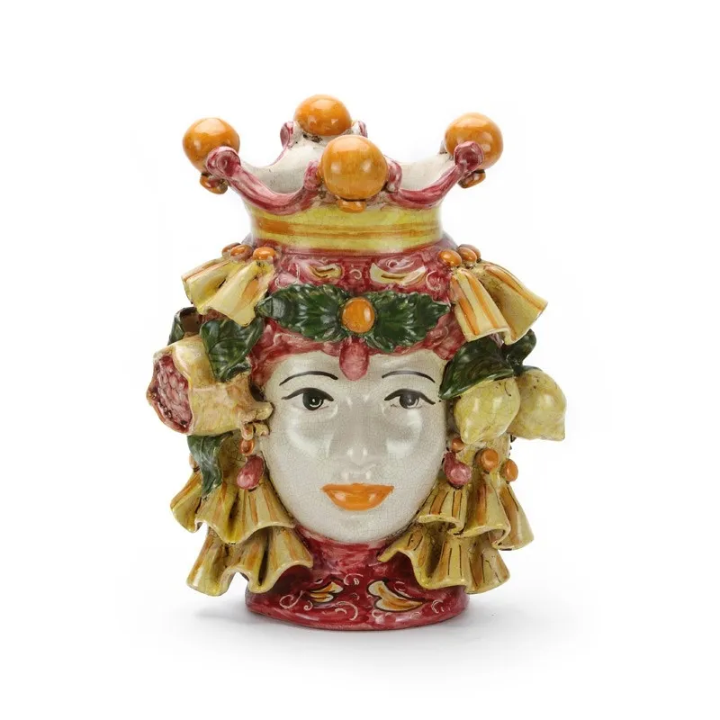 Testa in ceramica Moro Donna BO