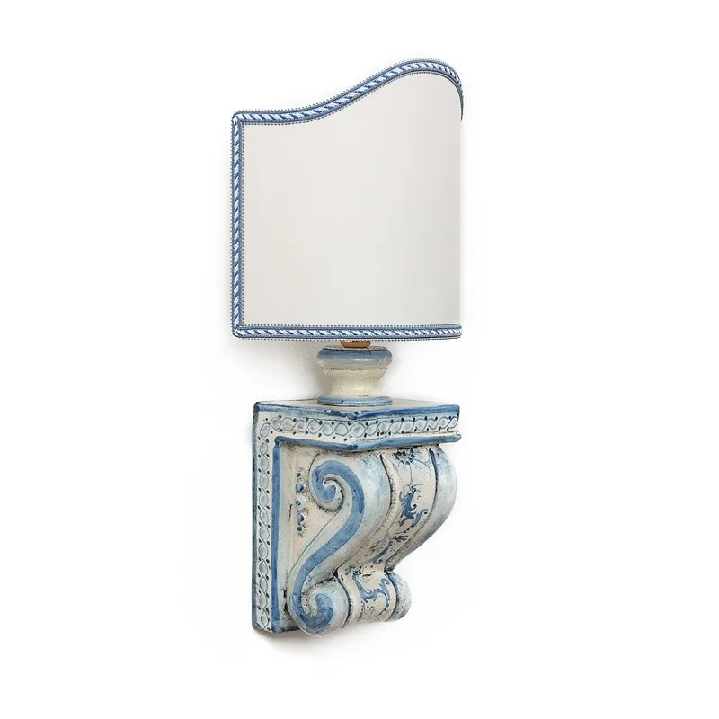 Lume in ceramica consolle.