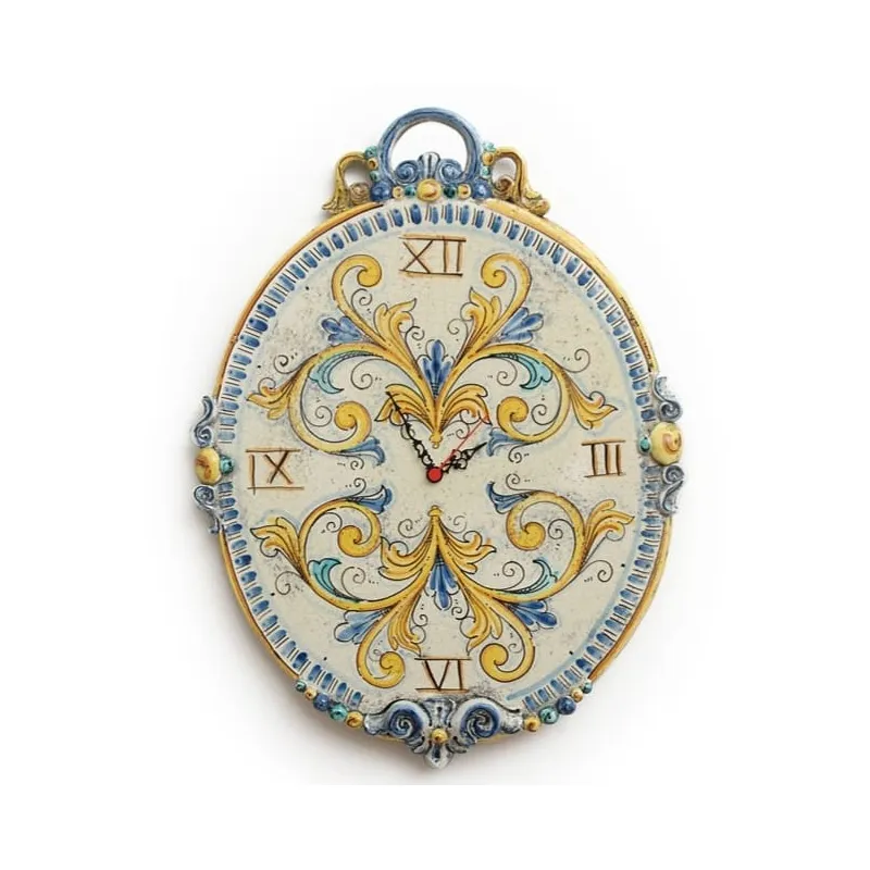 Orologio in ceramica Grande Ovale