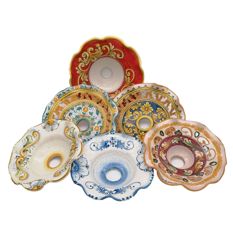 Coppa in ceramica per Lampadario da cm 25