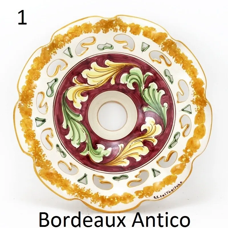 Coppa Lampadario in ceramica da cm 35