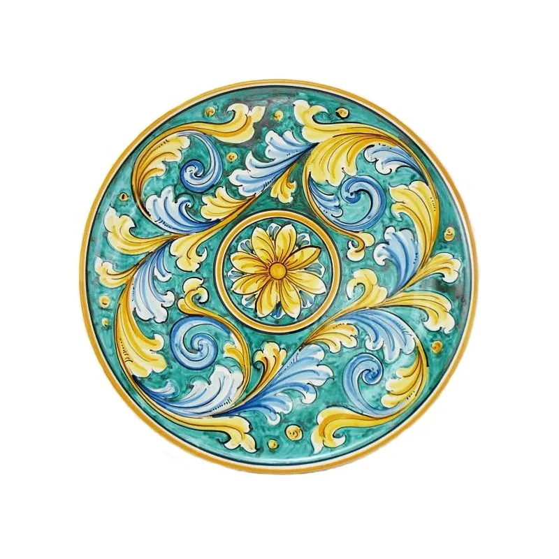 Piatto ceramica Verde da 43 cm