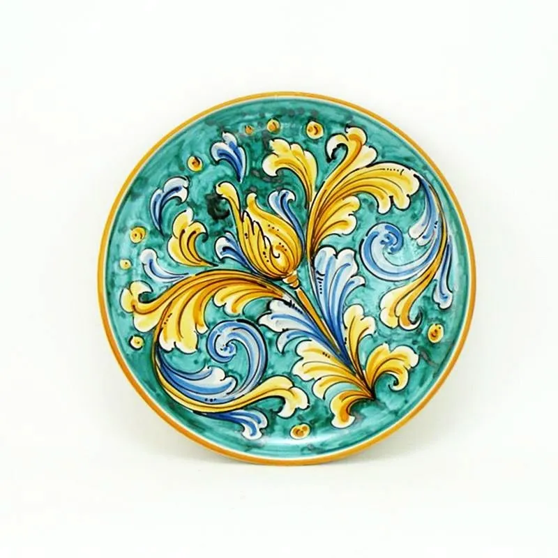 Piatto ceramica Verde da 32