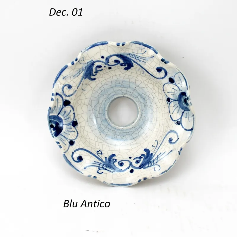 Coppa in Ceramica Siciliana Caltagirone cm 15 - Vari Decori