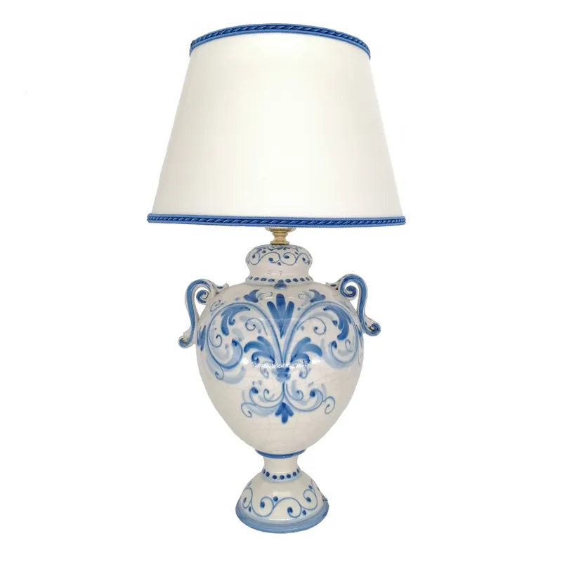 Lume Ceramica Siciliana di Caltagirone H. cm 50