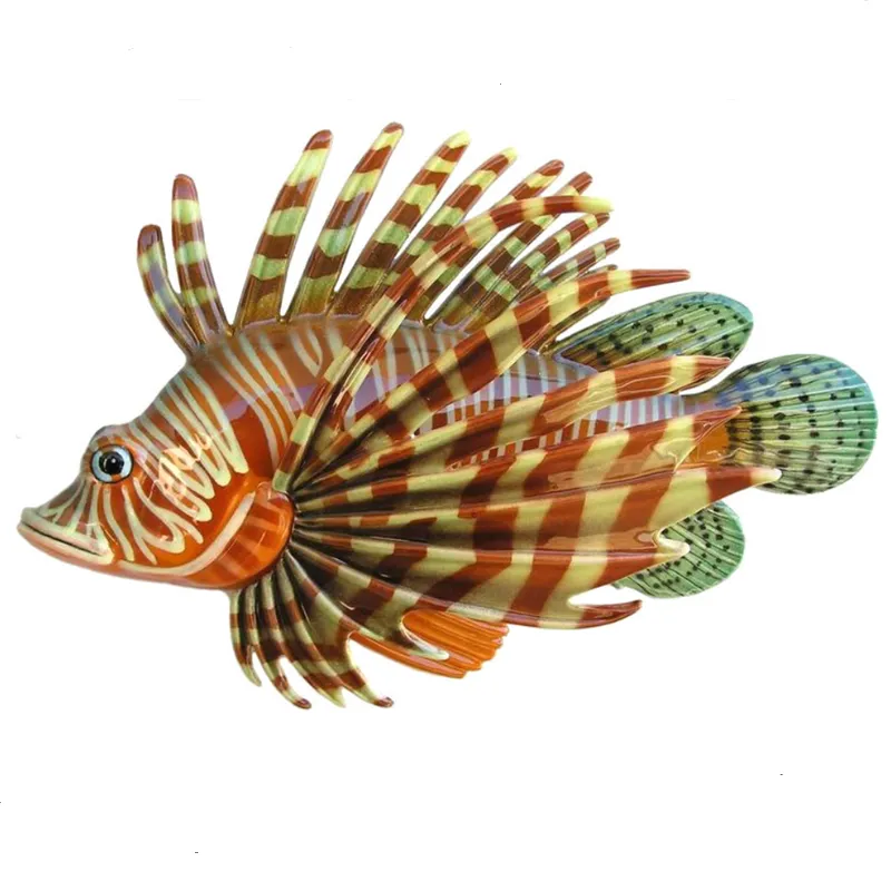 Pesce Scorpione in ceramica cm 15