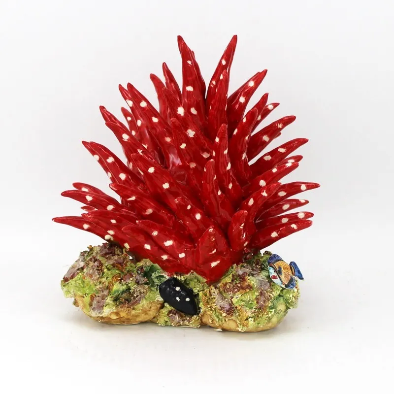 Anemone in ceramica di mare cm 25