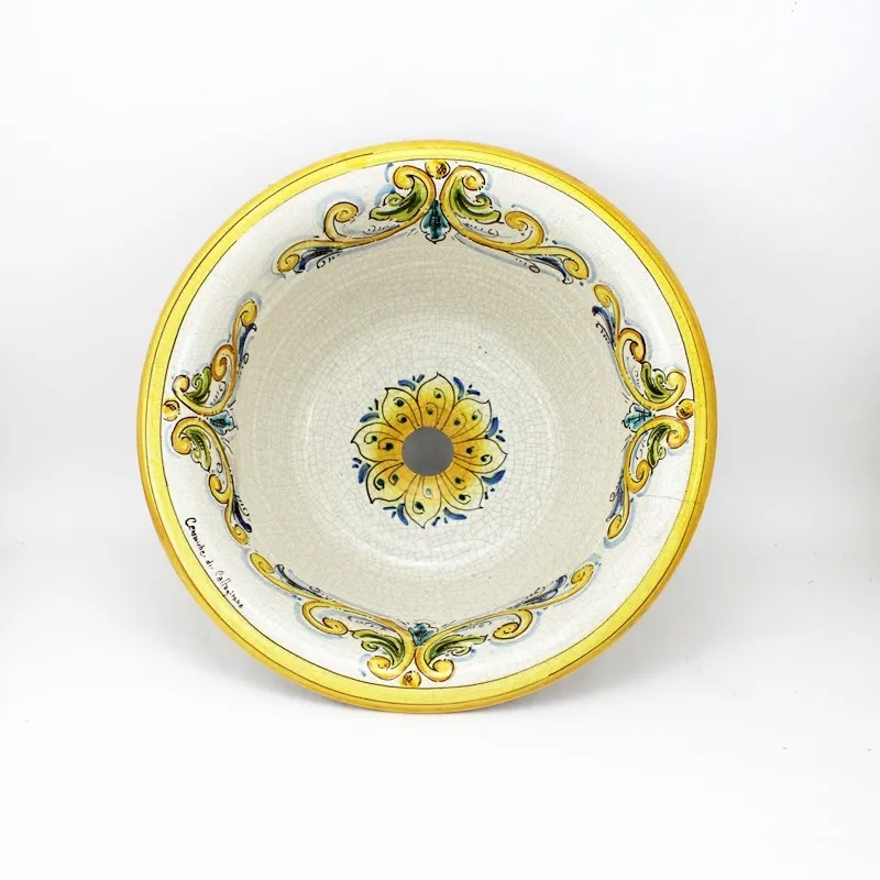 Lavello Ceramica Caltagirone cm 45 G