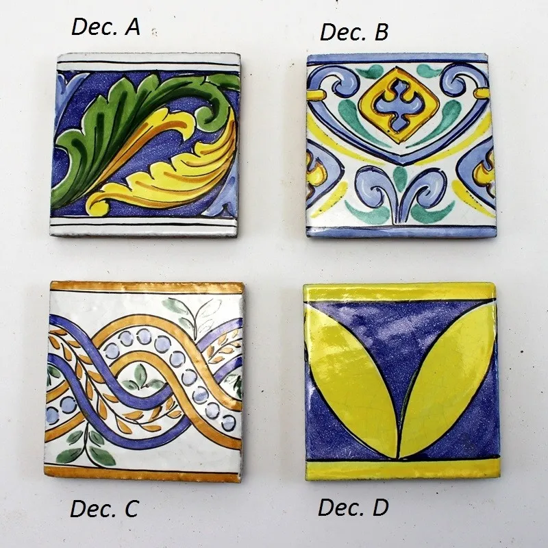Piastrelle ceramica Caltagirone 10×10 Continue