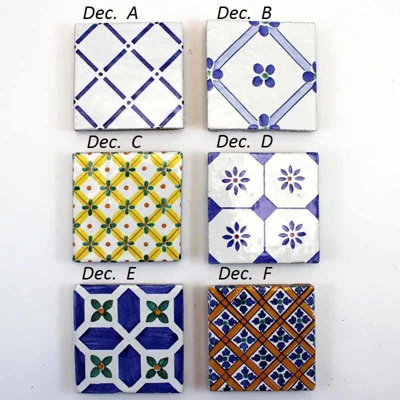 Piastrelle ceramica Caltagirone 10×10 Retinate