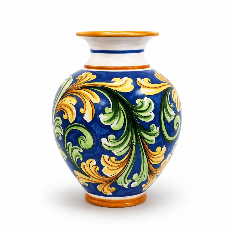 Vaso in ceramica di Caltagirone – Mod. Portafiori cm 30