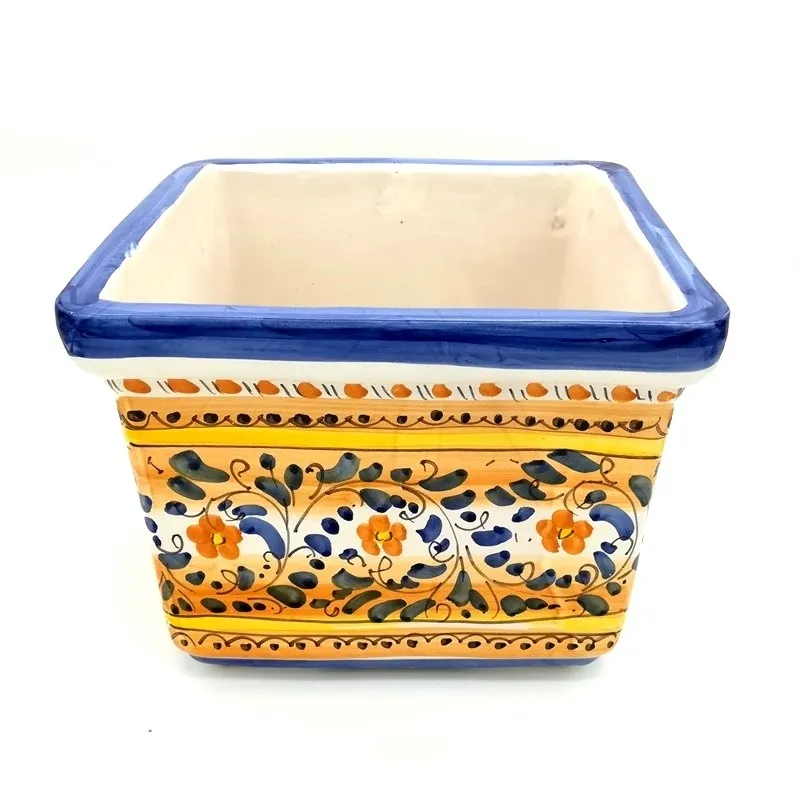Portavaso Quadro Ceramica Di Caltagirone cm 30 x 30