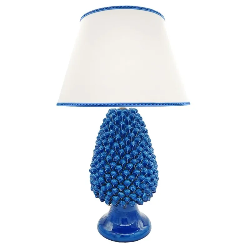 Lume Pigna Ceramica Siciliana Caltagirone cm 70