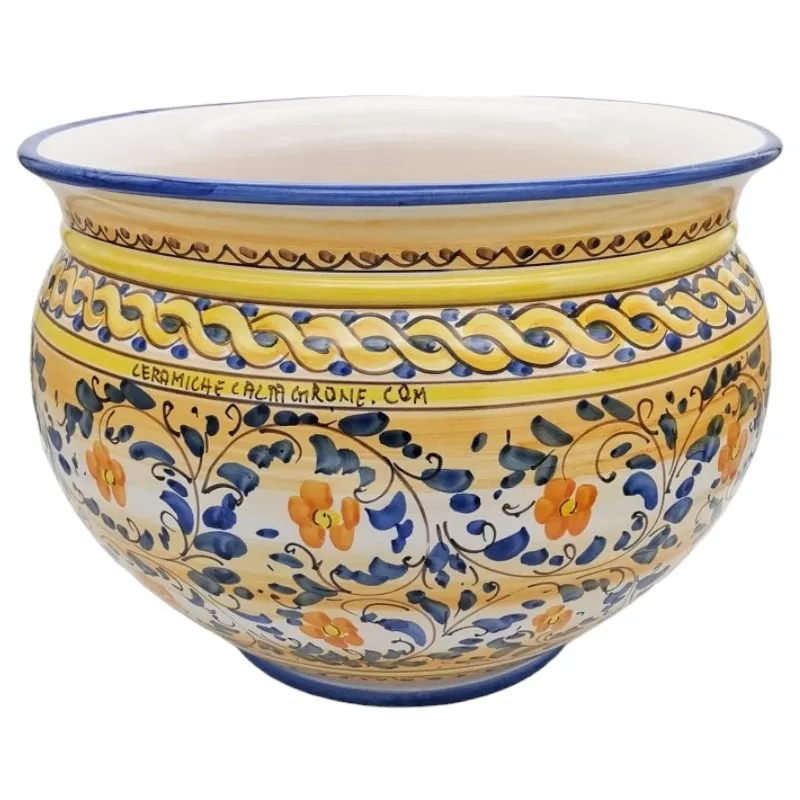 Portavaso Ceramica di Caltagirone cm 40