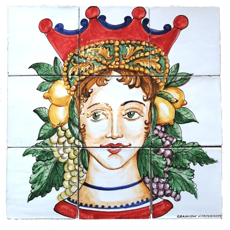 Mosaico Piastrelle Ceramica Donna 60x60
