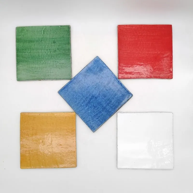 Piastrelle Ceramica Caltagirone Unica Tinta- Varie Misure