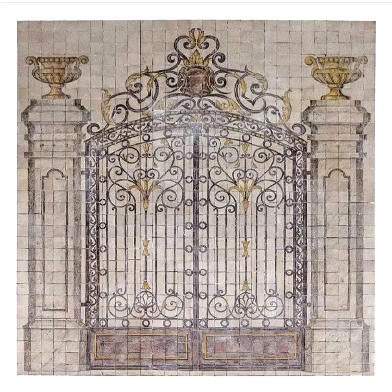 Mosaico Ceramica Siciliana Caltagirone cm 300 x 300