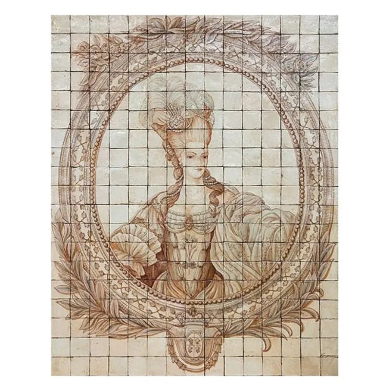 Mosaico Ceramica Siciliana Caltagirone cm 150 X 150
